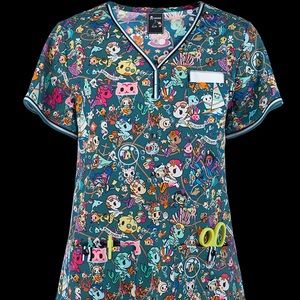 COPY - tokidoki Scrub Top